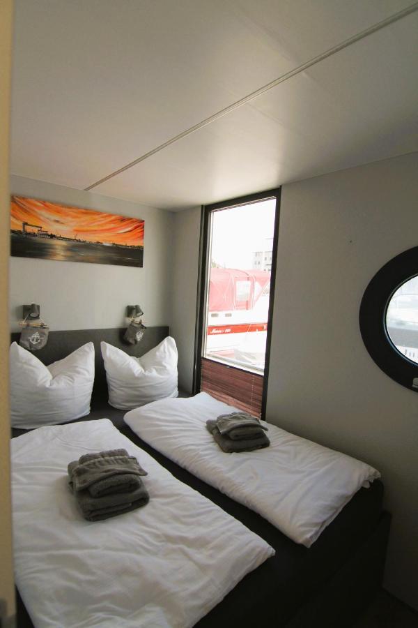 Hausboot Fjord Nordstern Mit Dachterrasse In Schleswig Hotel Kültér fotó